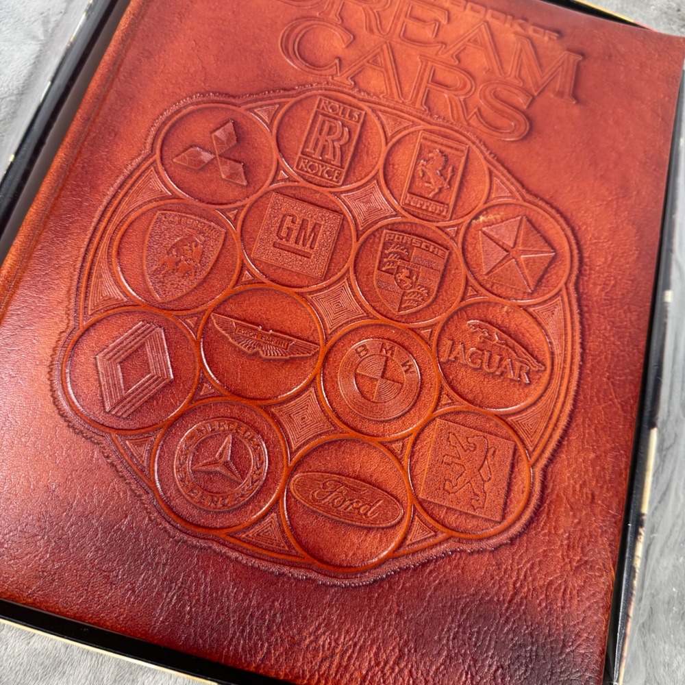 Beekman House Great Book of Dream Cars Ltd Ed #259 Leather Bound Brown Excellent